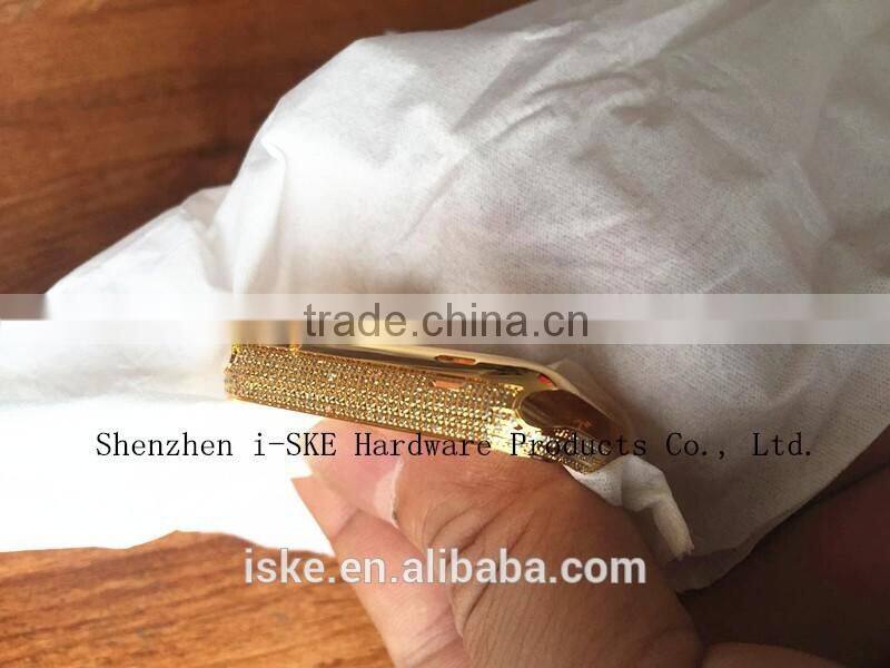 New design housing for apple watch gold case with full buttons