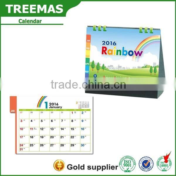 High quality custom design calendar printing/ islamic hijri calendar fragrance