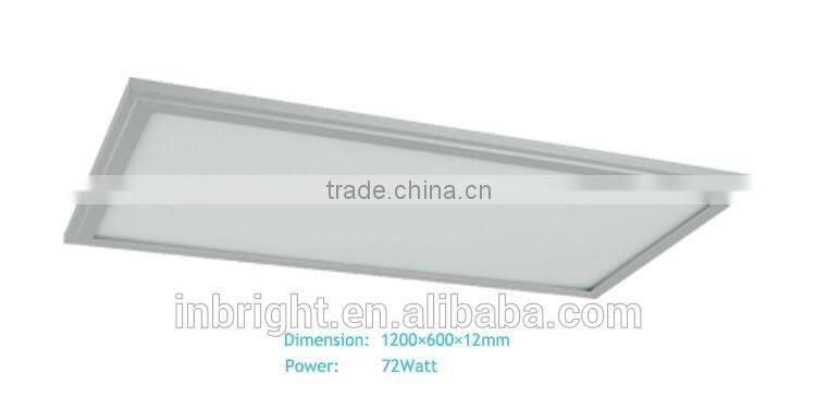 36watt high brightness daylight 600 600 led panel light