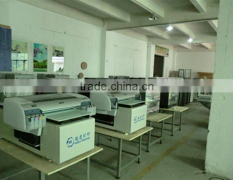 1.2 m * 2.5 m UV printer with DX5 print head and LED Lamp