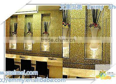 luxury strip black/gray mother of pearl seashell mosaic wall tile factory price