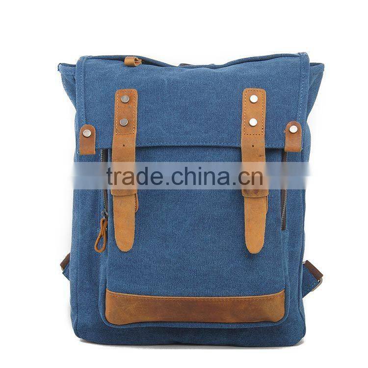 Best Quality Customized Logo Canvas Adult Backpack