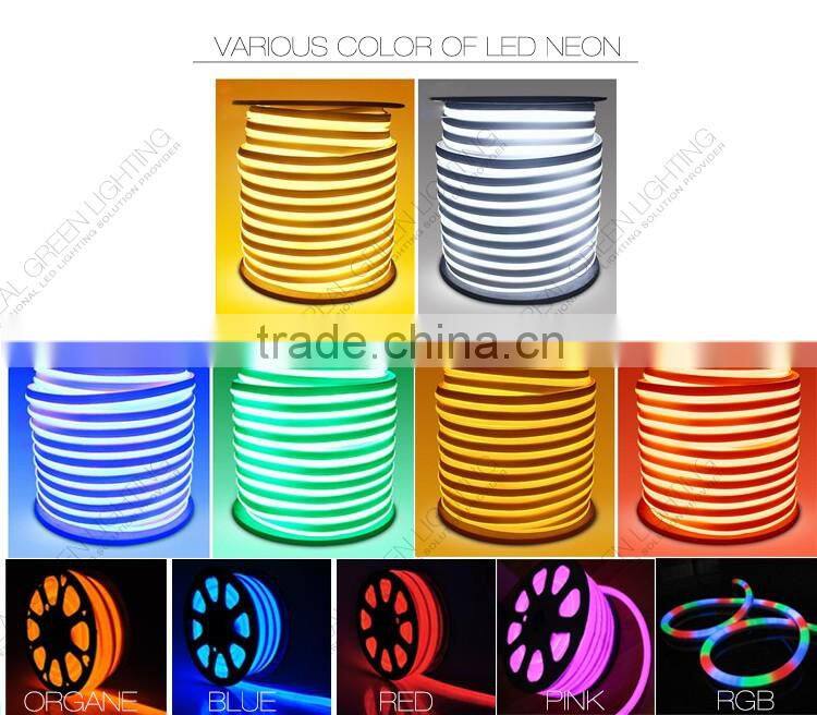 Ultra Cool White LED Neon Rope Light Flexible Color white LED Neon Flex Rope Light
