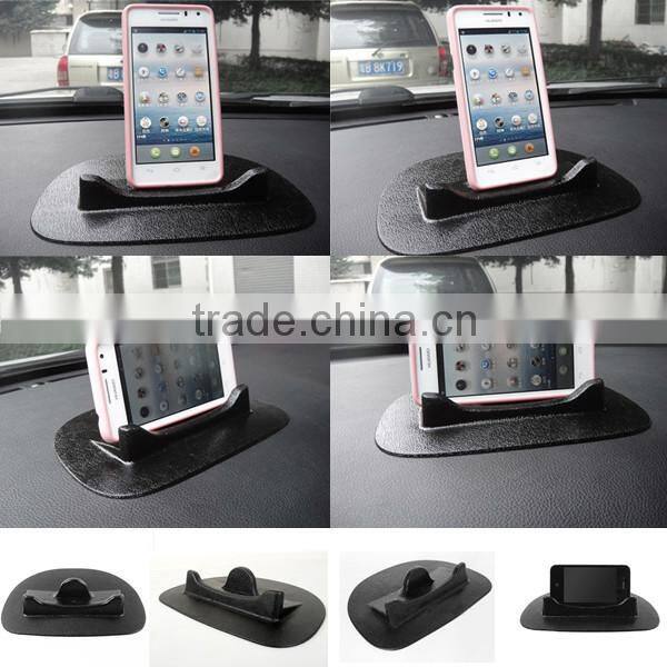 wholesale china factory PU gel adhesive sticky car holder for mobile/gps