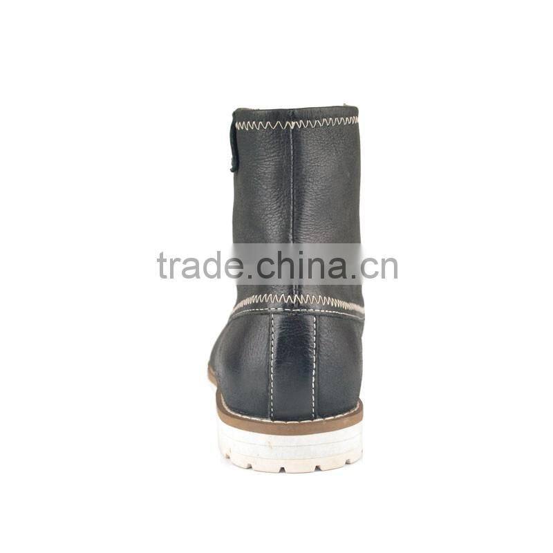 Newest comfortable booties lace up stylish shoes hot sale