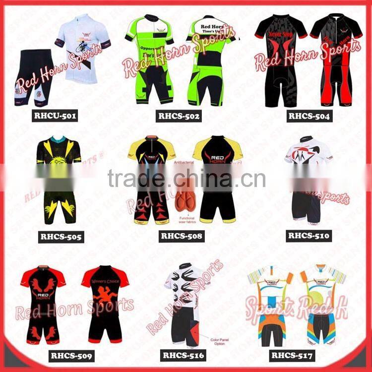 Multi Color Sublimated Cycling Uniform, Top Selling Cycling Uniform