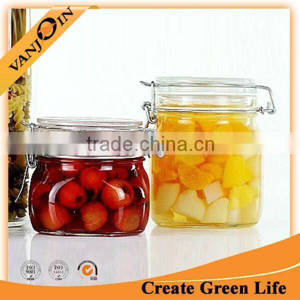 Glass Storage Clip Top Jar 0.5Lt