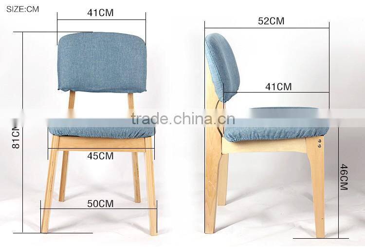 2016 New style simple solid wood Washable dining chair Y325