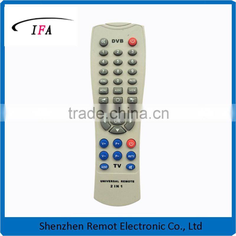 wireless universal TV/DVB remote control for home appliance