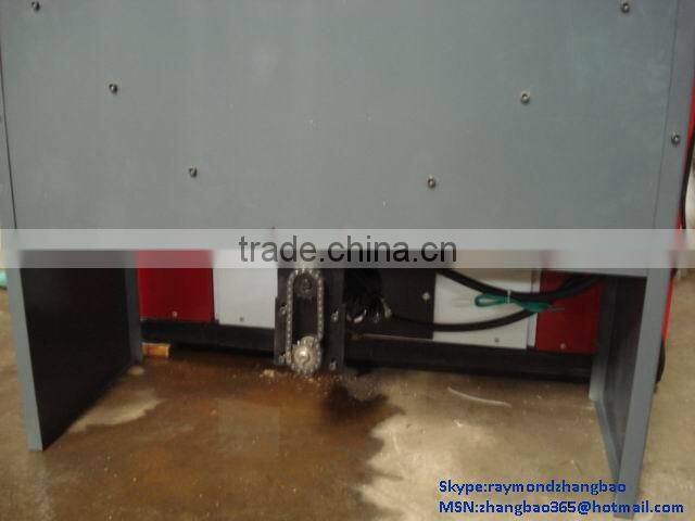 Biomass sawdust pellet boiler