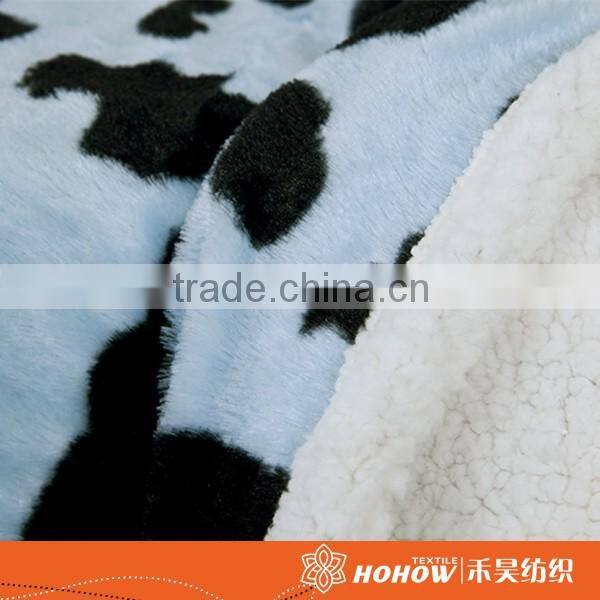 100% polyester high quality polar fleece blanket