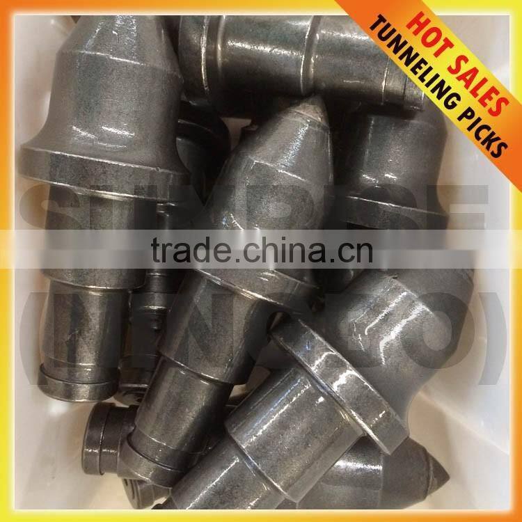 R60T Roadheader cutting teeth conical bit tunnel drill picks excavator crusher pick for hard rock
