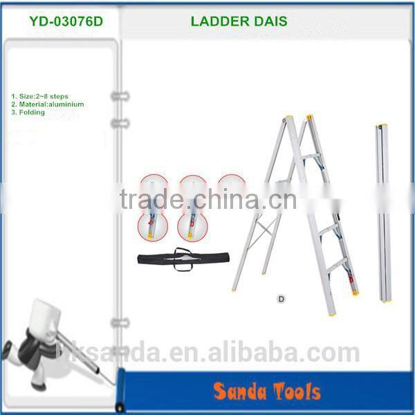 YD-03076A high quality aluminum platform ladder