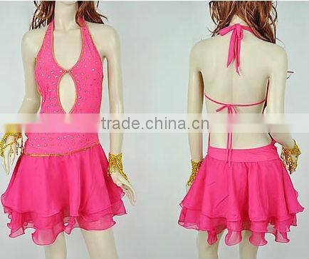 SWEGAL sexy belly dance costume dancing wear latin dance dress SGBDT13158