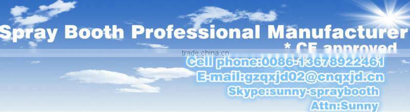 QX3000A diesel fuel heating bus spray booth/standard bus spray booth (professional factory,CE ,ISO )