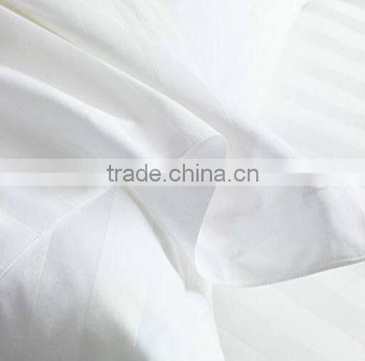300T white plain bedding set