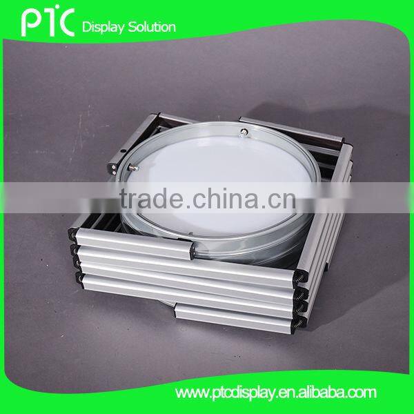 4 layers round portable promotion advertising tower