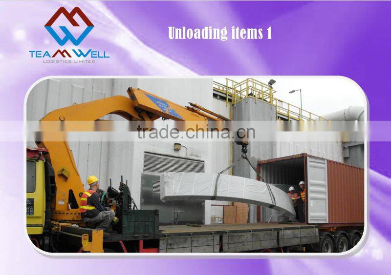 Project shipment Stonecutters Island Sewage Treatment Works of Hong Kong Logistics