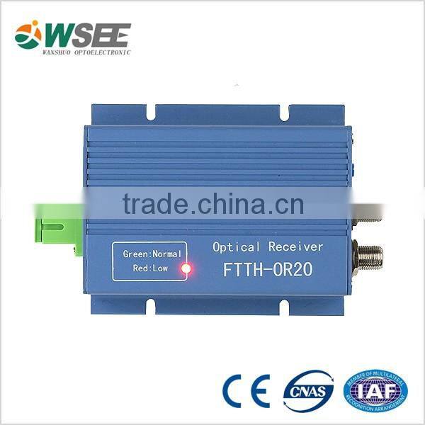 1G 1550nm catv ftth agc optic receiver node