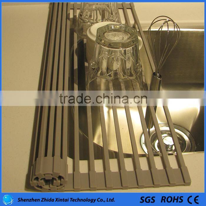 Tableware Use and Storage Holders & Racks Square Stand Type Dish Dryer With White Box Packing