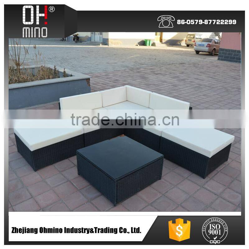 SF-0177 2015 roots wicker restaurant outdoor rattan garden furniture