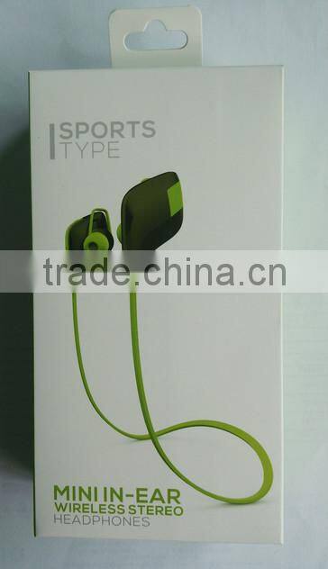 2015 private moudle wireless hidden invisible bluetooth stereo earphone