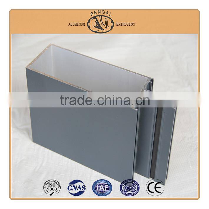 Aluminum Curtain Wall Profile for Glass Buldings, Made in Foshan China Gold Supplier