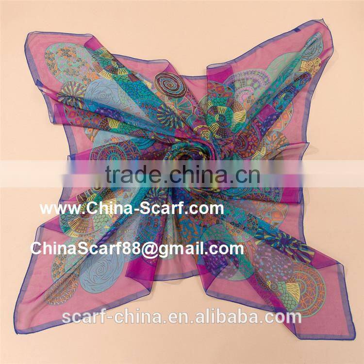 Silk scarf beach scarf shawl