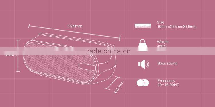 Shenzhen factory with ISO9001 top selling micphone bluetooth speaker