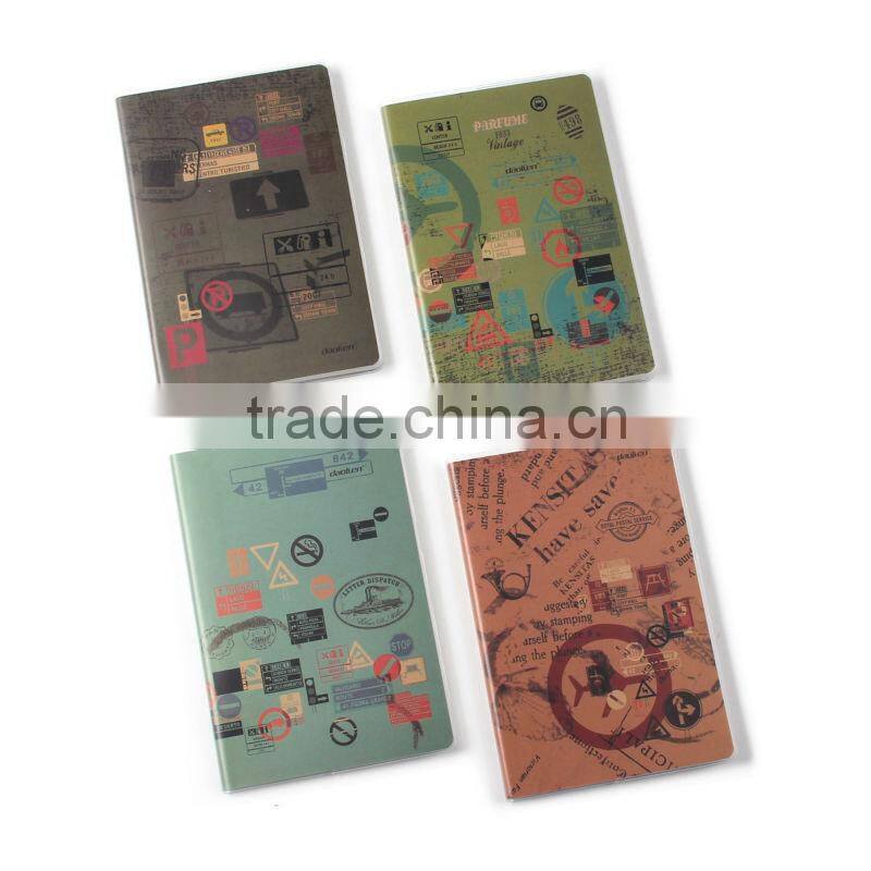 Custom A5 organizer school notebooks with fashion cover from Zhejiang
