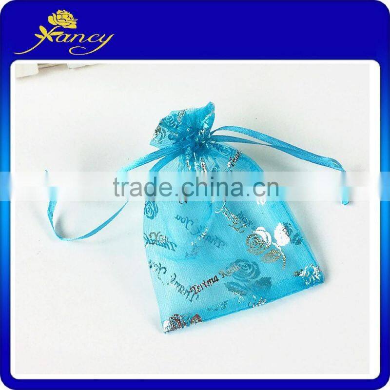 High Quality Custom Printed Organza Bag, Organza Jewelry bag