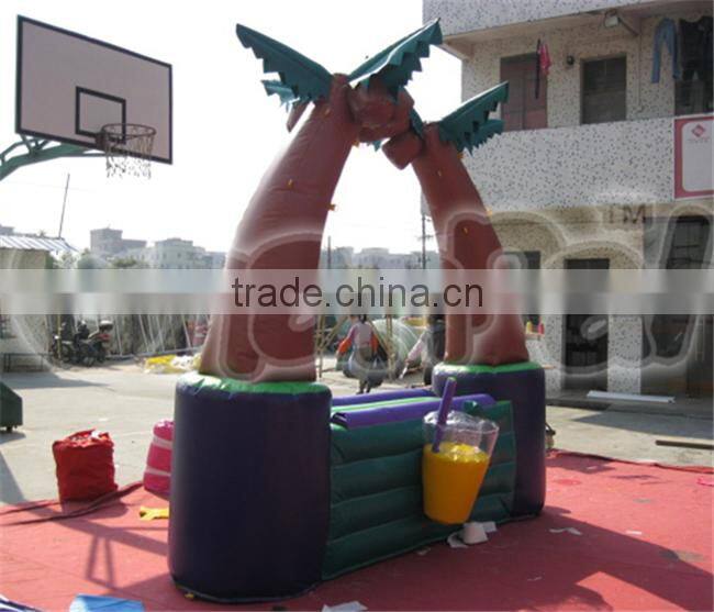 Customized inflatable table