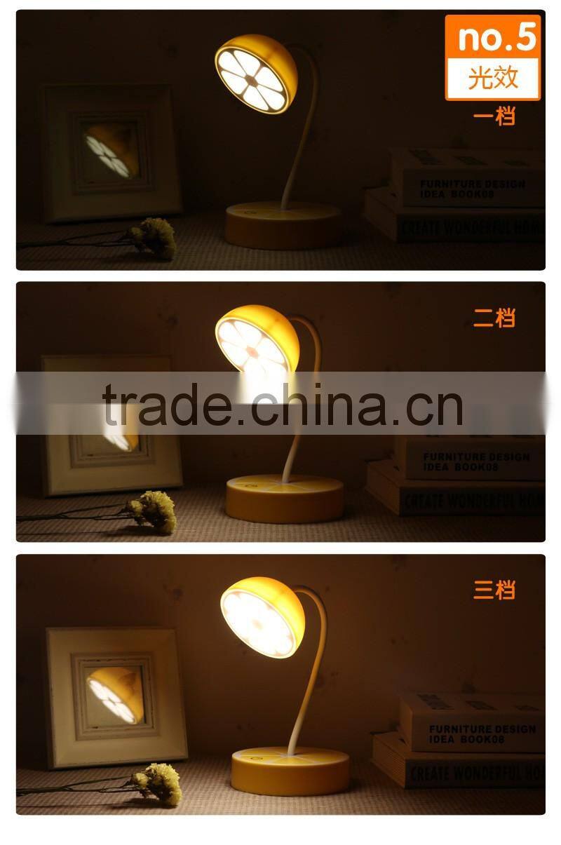 Factory Direct Sell Creative USB Eye Protected Desk Lamp Smart Touch Sense USB Lamp With Third Gear