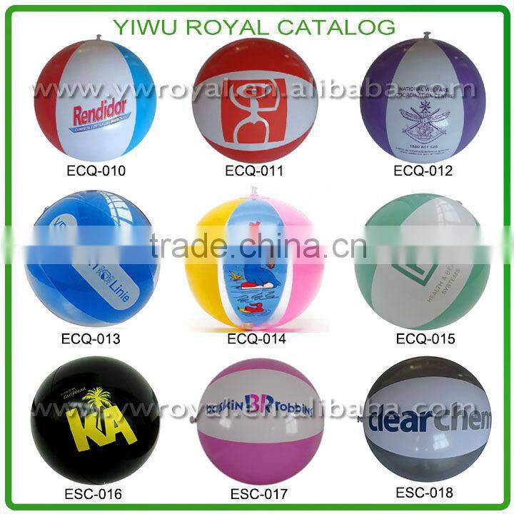 Lovely Dophin Inside Clear Beach Small PVC Inflatable Ball