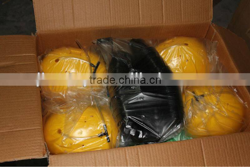 Promotional blue dringking hat beer cap drink cap with light