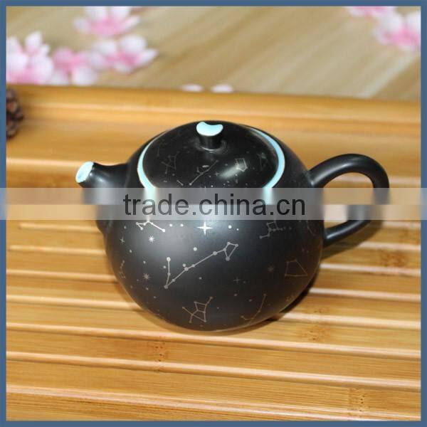 Antique chinese constellation printings ceramic tea cup sets