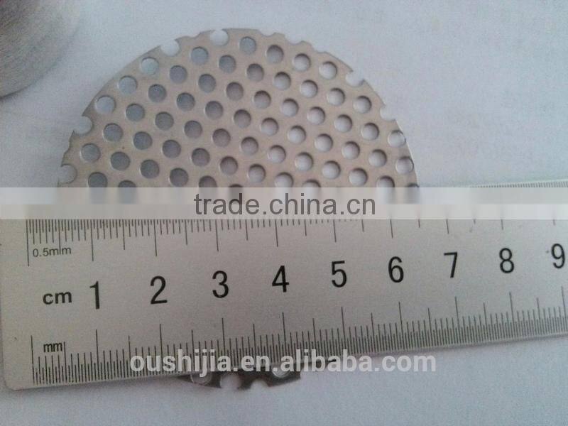 stainless steel perforated filters
