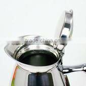 stainless steel double wall coffee pot