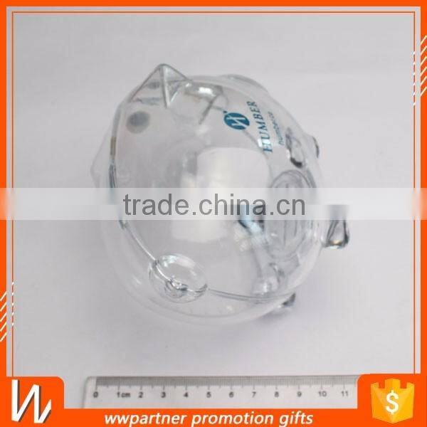 transparency Clear Money Box villa Shaped
