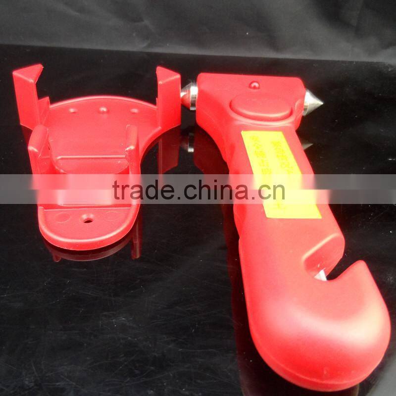 3 in 1 Car safety hammer with alarm and LED light