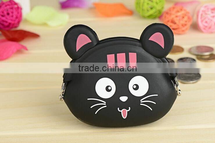 Silicone coin wallet