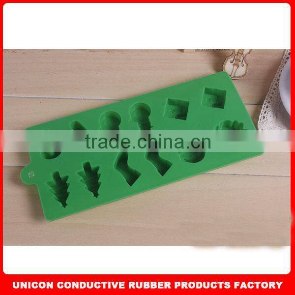Silicone newest design christmas ornament