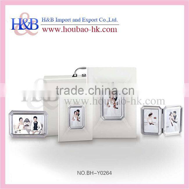 White Elegant Scrapbook Albums 6 x 6 For Wedding