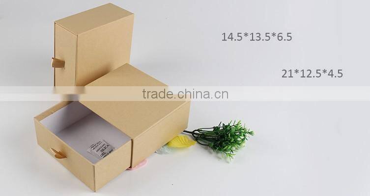 custom sizing brown packaging mail paper box manufacturing process