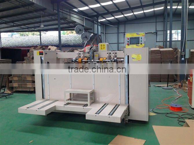 SMDX-DP single piece semi-auto stitching machine cardboard nailing machine