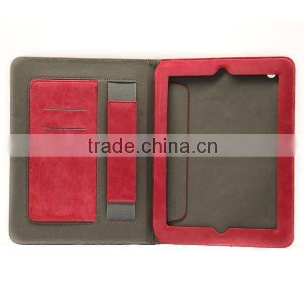 Hot selling Fashion design 9.7 inch flip cover case for I pad air tablet