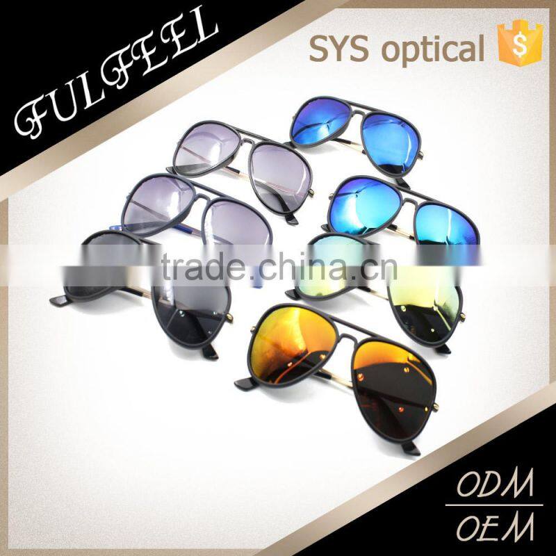 2016 Modern oculos de sol polarized mirrored lens sunglasses
