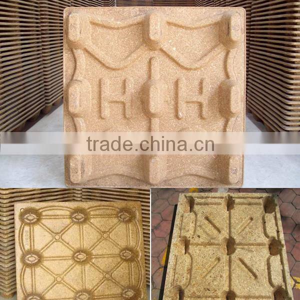 Recycling wood waste wood pallet machine