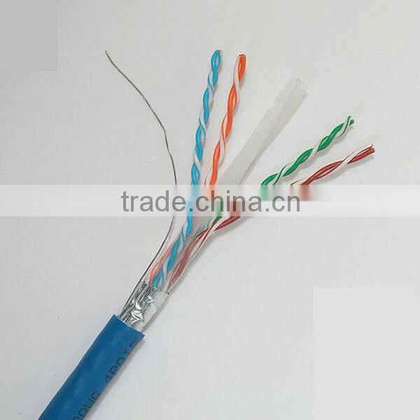 Blue UTP Cat.6 4pairs Bare Copper Ethernet Cable Cat6 Lan Cable