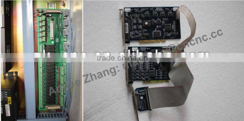 4 Spindles 4 Axis CNC Router With Moving Table Original 4 Axis NcStudio Controlling 1300*130mm ZK-1313-4